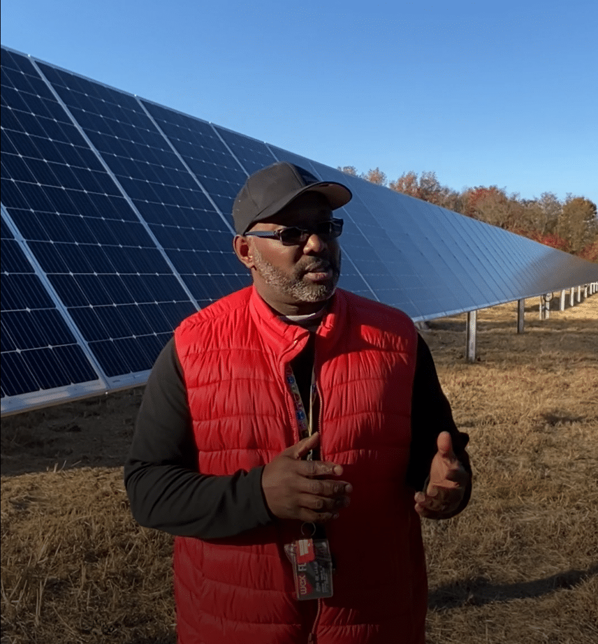Otis Johnson, the Checkerspot project landowner